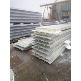 Сендвіч панель покрівельна від 60 мм ППУ пінополіуретан холодильна pir негорюча