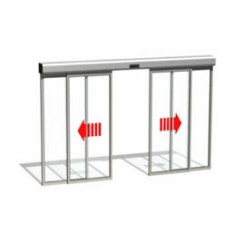 Автоматические раздвижные двери Framex (Украина) для супермаркета от завода в Киеве