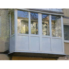 Балкони металопластикові під замовлення