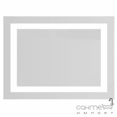 Прямоугольное зеркало 80x60 с LED-подсветкой Volle Luna Cuadro 1648.53136800 Первомайск