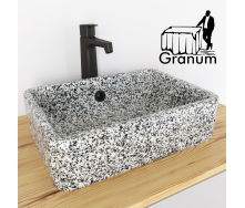 Гранітна мийка з каменю на замовлення. Покостівський граніт. Granum