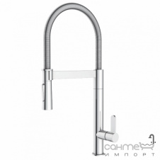 Смеситель для кухни с гибким изливом Imprese Pivot SS f03408501SS хром