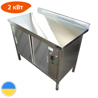 Стол тепловой - статический 110 х 60 х 85 (см) для кухни Стандарт 