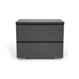 Тумба приліжкова SleekLine-5 (Антрацит, 50x38x41 см) IMI