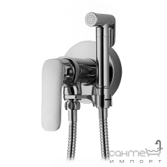 Гигиенический душ со смесителем скрытого монтажа Imprese Loket VR30230B-BT хром Запоріжжя