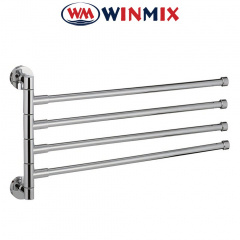 Полотенцедержатель с 4 поворотными планками Winmix LR114 Харків