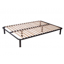 Каркас кровати 1-2 200х120х38 XL,с 6 ножками черный