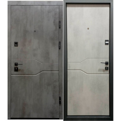 Входные двери металлические 3х контурные П-3К-367 оксид темный/светлый 860х960х2050 мм Тячев