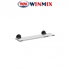 Полка Winmix Delux M1307A Black (40 cм) (ZX4645)