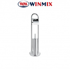 Фото - Ерш напольный с бумагодержателем Winmix KIT ME04S (ZX4642) Ерш напольный с бумагодержателем Winmix KIT ME04S (ZX4642)