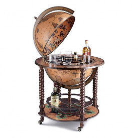 Напольный глобус-бар Beige world классик Zoffoli SS85217