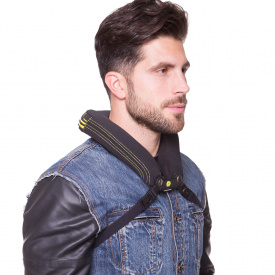 Мотозащита шеи Scoyco N02B Черный