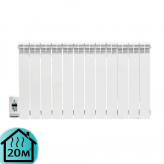 Електрорадіатор ELECTRO.12WL стандарт 500/96 (168Вт) Wi-Fi зліва 1300Вт з настінними кріпленнями Вінниця