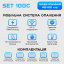 Розумна мобільна система опалення електрична ELECTRO SET 100С WI-FI 10680 Вт Кам'янка-Дніпровська
