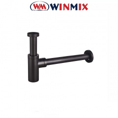 Сифон для умывальника BT-01-05 1 1/4'' (Черный), Winmix. Польша Чернігів