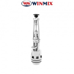 Арматура спускная AS-01 с одним режимом слива (кнопка хромированная), Winmix. Польша Хмельницький