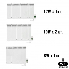 Розумна мобільна система опалення електрична ELECTRO SET 40В WI-FI 4110 Вт