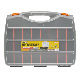 Органайзер с ручкой MASTERTOOL 24 секции 19" (480х380х80 мм) 79-3128