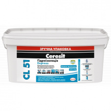 Гидроизоляционная мастика CERESIT CL 51 Express, 3,5 кг
