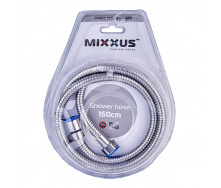 Шланг для душу Mixxus Shower hose-SUS-150cm з нерж. сталі SUS304 (MI6053)