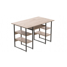 Комп'ютерний стіл Ferrum-decor Тім 75x120x60 чорний ДСП Дуб Сан-Маріно 16мм
