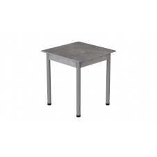 Стіл кухонний Ferrum-decor Агата 75x90x90 Сірий ДСП Бетон 16мм (AGA0056)