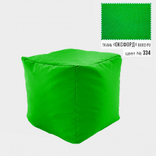 Безкаркасне крісло Пуф Кубик Coolki 45x45 Салатовий Оксфорд 600