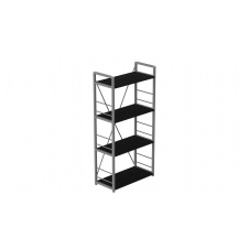 Етажерка 4/60 Ferrum-decor Серії Конект із тумбою 179x60x28 Сірий ДСП Сосна Кембра (FD1079)