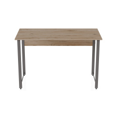 Комп'ютерний стіл Ferrum-decor Курт 75x100x60 сірий ДСП Дуб Сан-Маріно 16мм Лубни