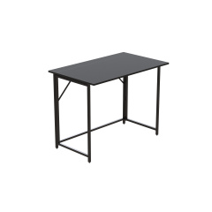 Стол раскладной Морис Ferrum-decor 750x1000x600 Черный металл ДСП Сосна Кембра 16 мм (MORI003) Генічеськ