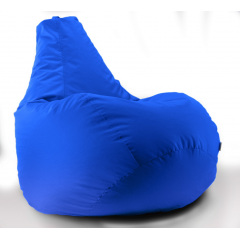 Крісло мішок груша Beans Bag Оксфорд Стронг 100 х 140 см Електрик (hub_95i968) Балаклія