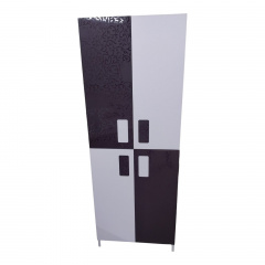 Пенал пластиковый напольный TOKIO c HPL 5052 цветы & 3249 velur 70 см Ивано-Франковск