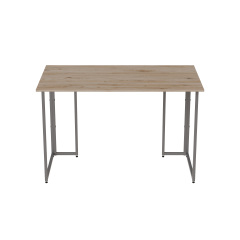 Комп'ютерний стіл Ferrum-decor Ханна 75x120x70 сірий ДСП Дуб Сан-Маріно 16мм Токмак