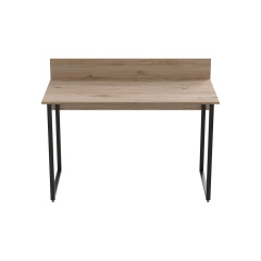 Комп'ютерний стіл Ferrum-decor Скай 76x100x60 чорний ДСП Дуб Сан-Маріно 32мм Обухів