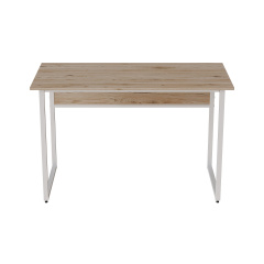 Комп'ютерний стіл Ferrum-decor Коді 75x120x70 білий ДСП Дуб Сан-Маріно 16мм Вінниця
