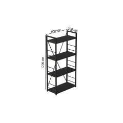 Етажерка Ferrum-decor Конект 120x60x28 см Сосна Кембра (XK00204) Королево