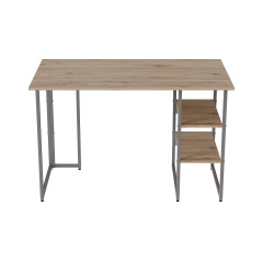 Комп'ютерний стіл Ferrum-decor Кевін 75x140x70 сірий ДСП Дуб Сан-Маріно 32мм Харків