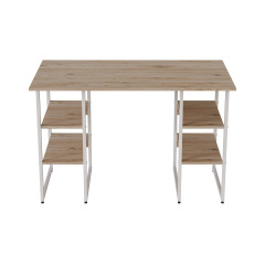 Комп'ютерний стіл Ferrum-decor Карен 75x120x70 білий ДСП Дуб Сан-Маріно 16мм Кропивницький