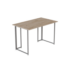 Комп'ютерний стіл Ferrum-decor Ханна 75x120x60 сірий ДСП Дуб Сан-Маріно 32мм Київ