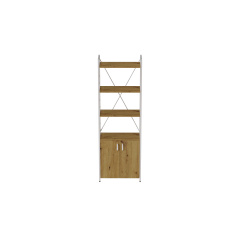 Етажерка 4/60 Ferrum-decor Серії Конект з тумбою 179x60x28 Білий ДСП Дуб Артізан (FD1075) Рівне