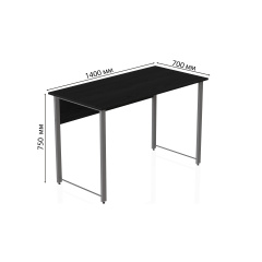 Комп'ютерний стіл Ferrum-decor Курт 75x140x70 сірий ДСП Сосна Кембра 16мм Луцьк