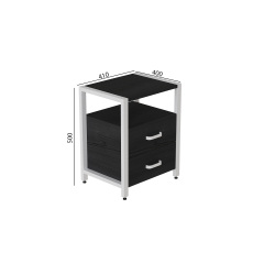 Тумба Ferrum-decor Вів'єн 2/2 50x41x40 см Сосна Кембра (XK00120) Сумы
