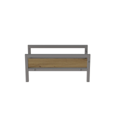 Підставка для системного блоку Ferrum-decor Нікі 21x24x45 Сірий ДСП Дуб Артізан 16мм (NIK0020) Харьков