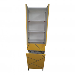 Пенал пластиковый Chaos Mikola-M yellow grey 50 см Акимовка