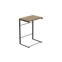 Столик приставной Терри Ferrum-decor 650x440x330 Черный металл ДСП Дуб Артизан 16 мм (TERR006) Днепрорудное