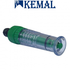 Пістолет для поливу брандспойт прозорий Kemal P5013 насадка на шланг Умань