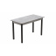 Стіл кухонний Ferrum-decor Маріо 75x120x60 Чорний ДСП Бетон 16мм (MAR0007) Ужгород