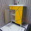 Пластиковая напольная тумба The MIX Chaos HPL 3127 mat 70 см Южноукраинск