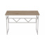 Комп'ютерний стіл Ferrum-decor Раян 75x120x60 білий ДСП Дуб Сан-Маріно 16мм Вишневе