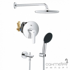 Душевая система скрытого монтажа с изливом Grohe QuickFix Vitalio Start 250 UA202803R3 хром